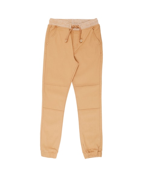 Khaki joggers online juniors