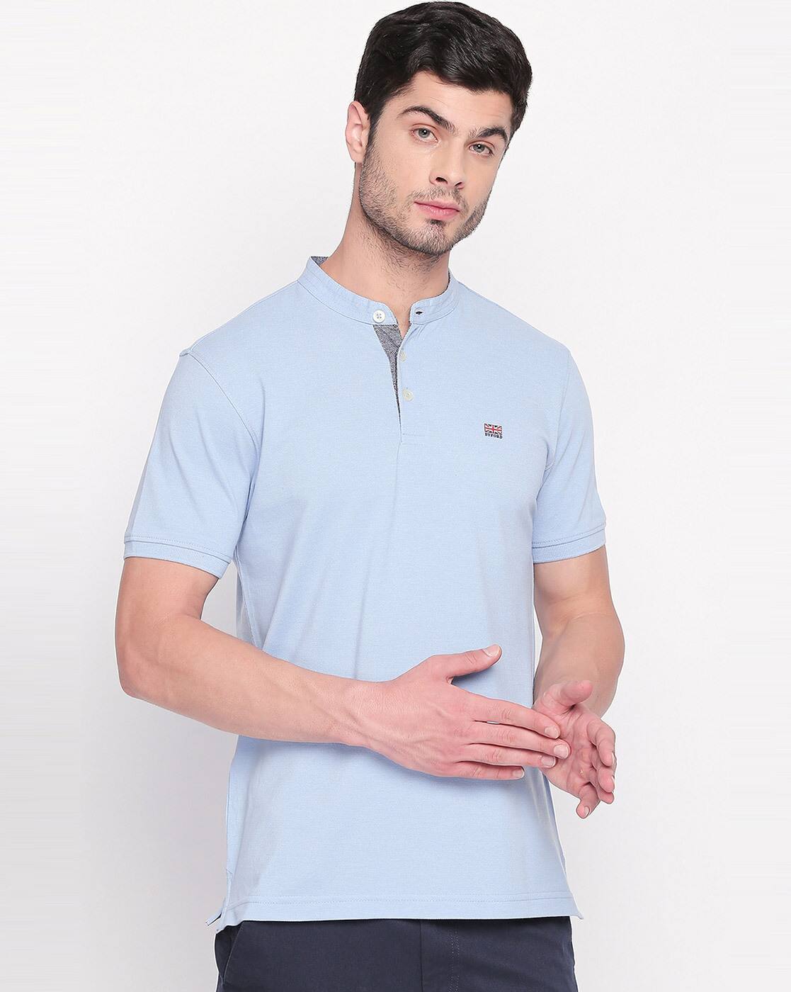 Buy Blue Tshirts for Men by Byford by 