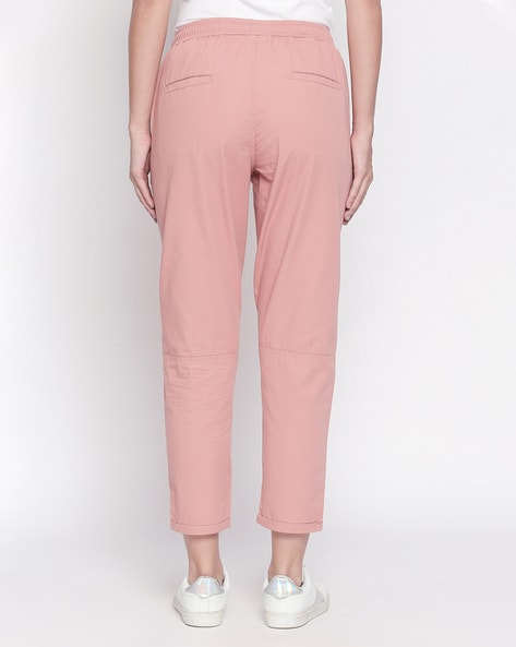 Buy Pink Trousers & Pants for Women by Honey by Pantaloons Online