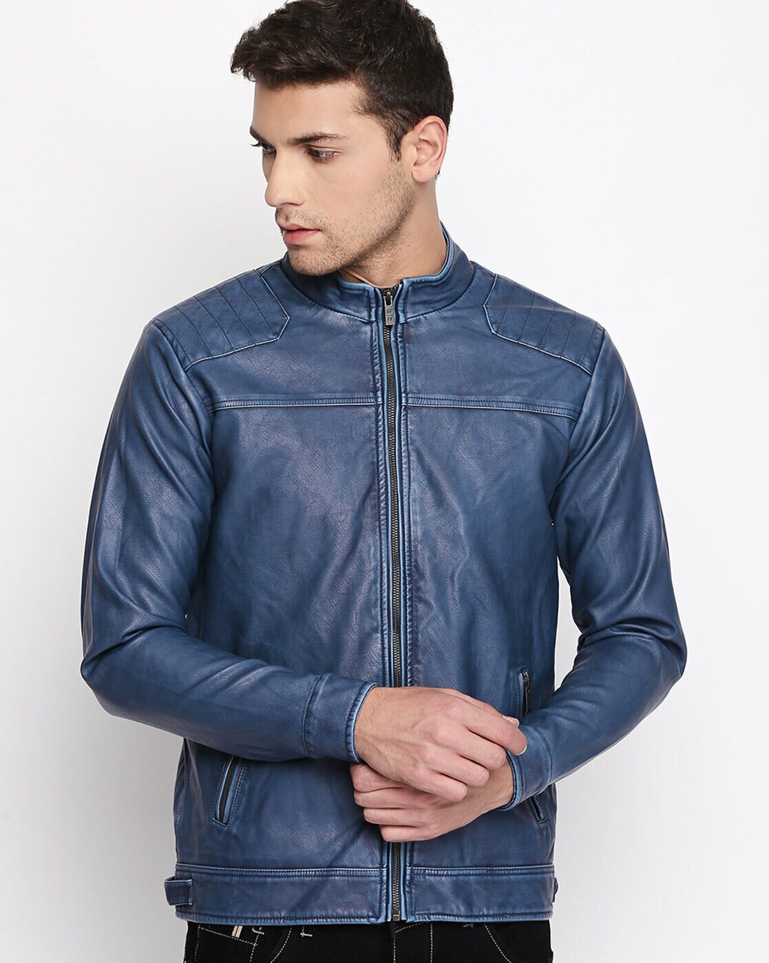 Rida-Tec Blue Denim Bike Jacket