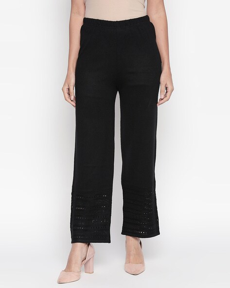 Buy Black Pants for Women by Rangmanch by Pantaloons Online