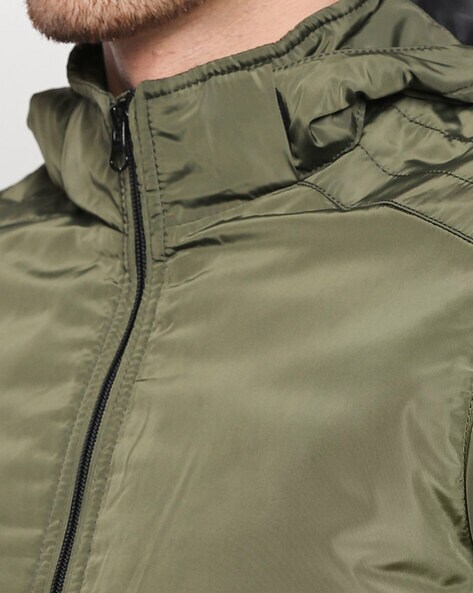 Khaki Solid Casual Full Sleeves Regular Collar Men Regular Fit Jacket -  Selling Fast at Pantaloons.com