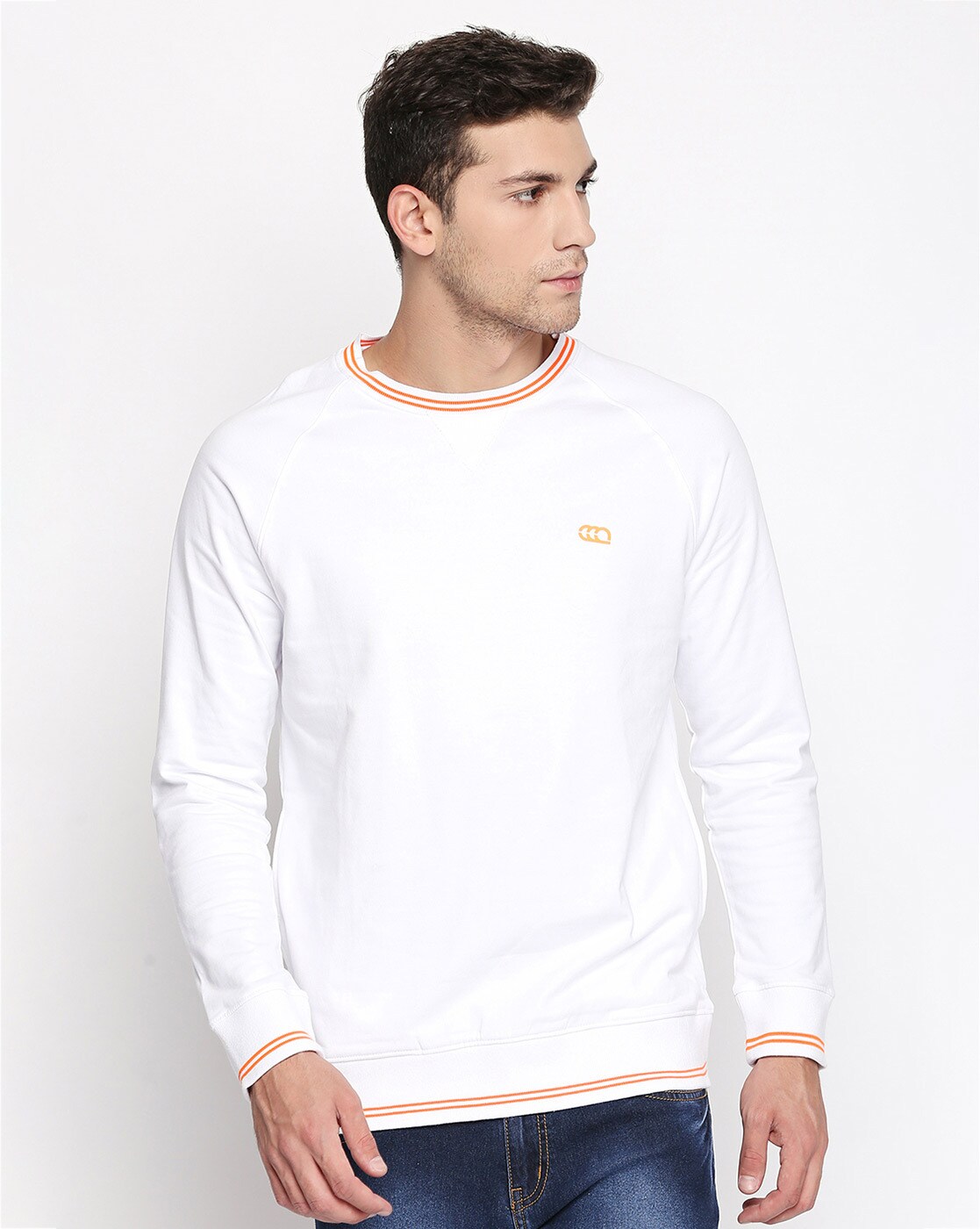 Buy WHITE Sweatshirt Hoodies for Men by Ajile by Pantaloons