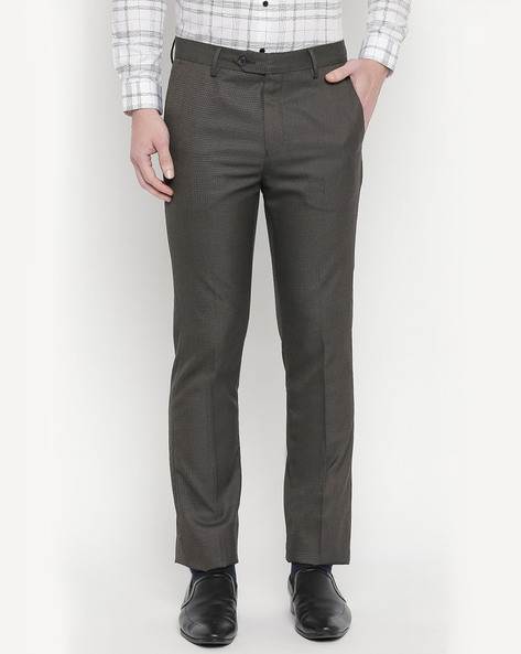 Buy Grey Trousers & Pants for Men by Richard Parker by Pantaloons Online