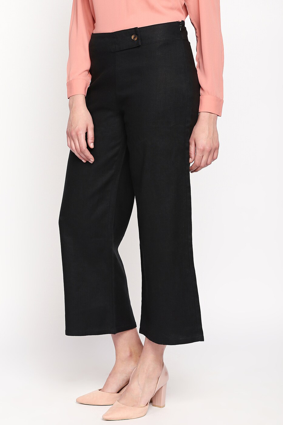 Buy Black Trousers  Pants for Women by Annabelle by Pantaloons Online   Ajiocom