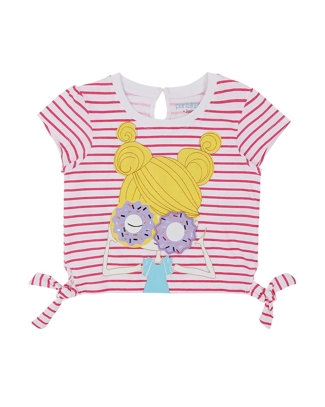 Buy Pink Tshirts for Girls by Pantaloons Junior Online