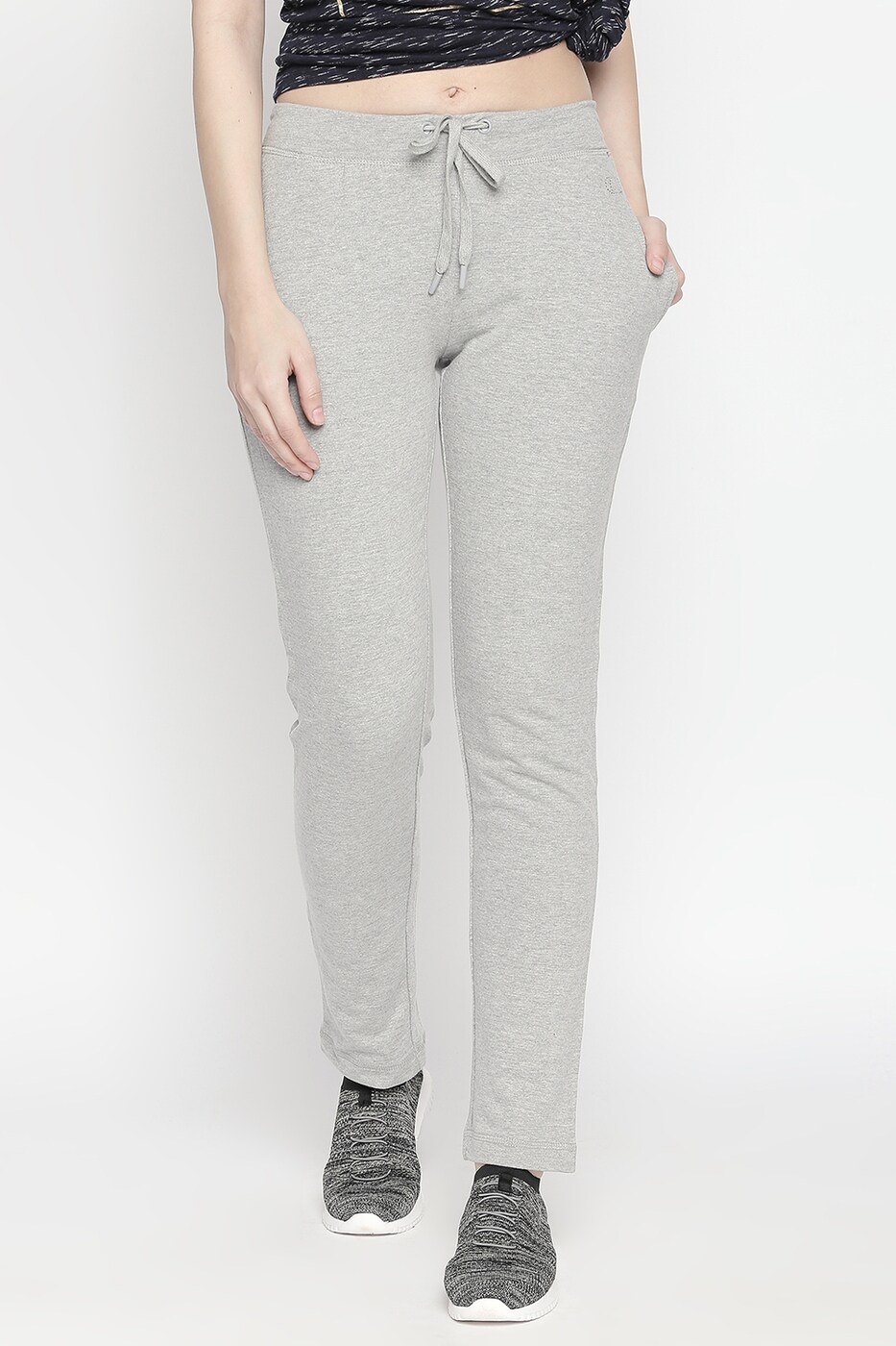 Buy Grey Track Pants for Women by Ajile by Pantaloons Online