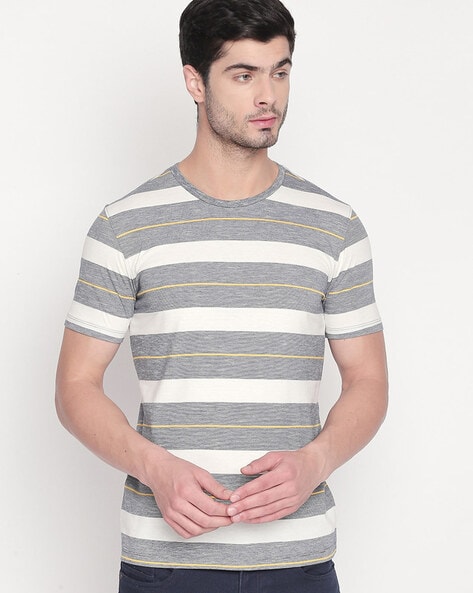 Buy Grey Tshirts for Men by Urban Ranger by Pantaloons Online