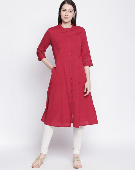 Buy RED Kurtas for Women by Rangmanch by Pantaloons Online