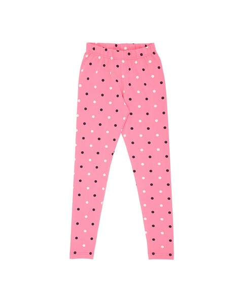 Buy Pink Leggings for Girls by Pantaloons Junior Online