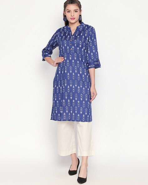 Buy Blue Kurtas for Women by Rangmanch by Pantaloons Online