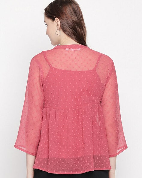 Buy Nude Pink Tops for Women by Honey by Pantaloons Online