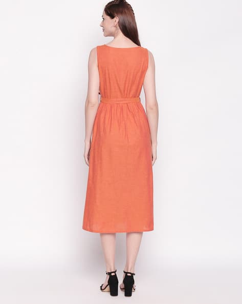 Textured A-line Dress (Image - 2)