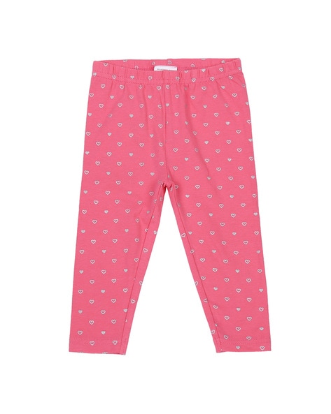 CLAP Baby Girls Diaper Leggings Cotton Rib Pajamas Multicolor Set of 3  (Pink Red Rani, 0-3 Months) : Amazon.in: Clothing & Accessories