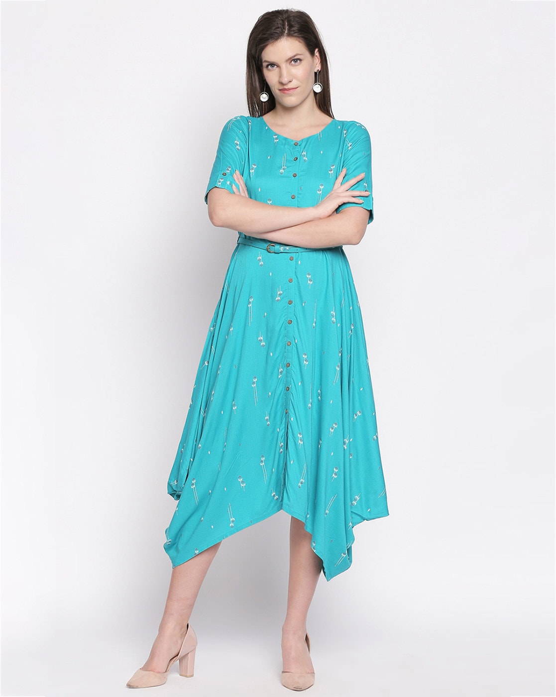 Pantaloons midi dress best sale