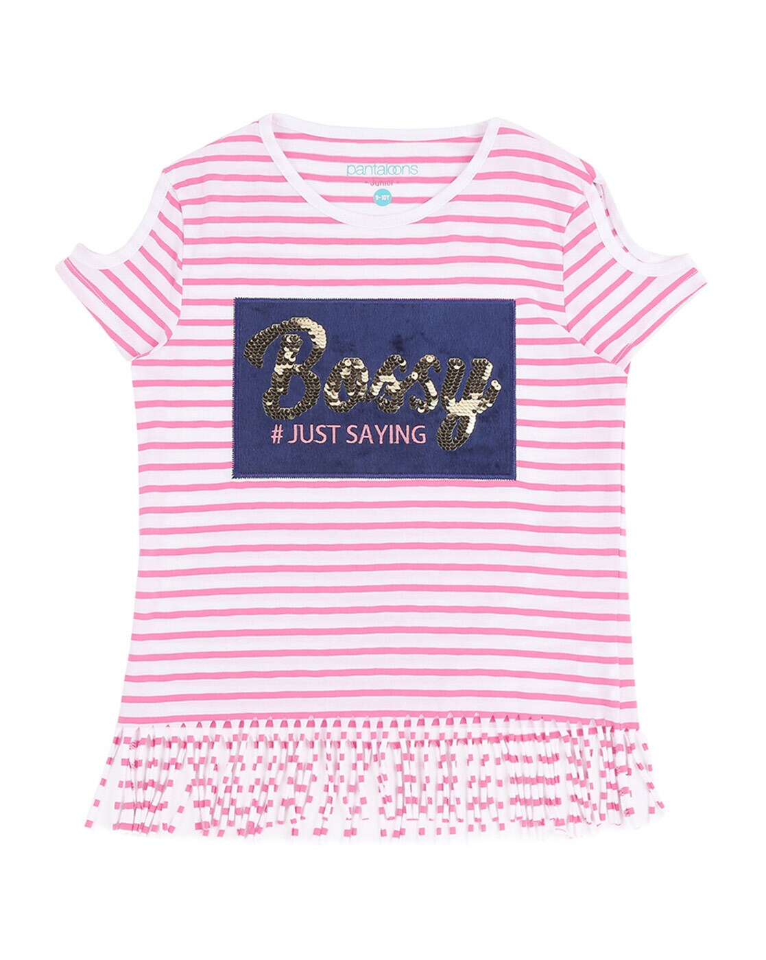 Buy Pink Tshirts for Girls by Pantaloons Junior Online