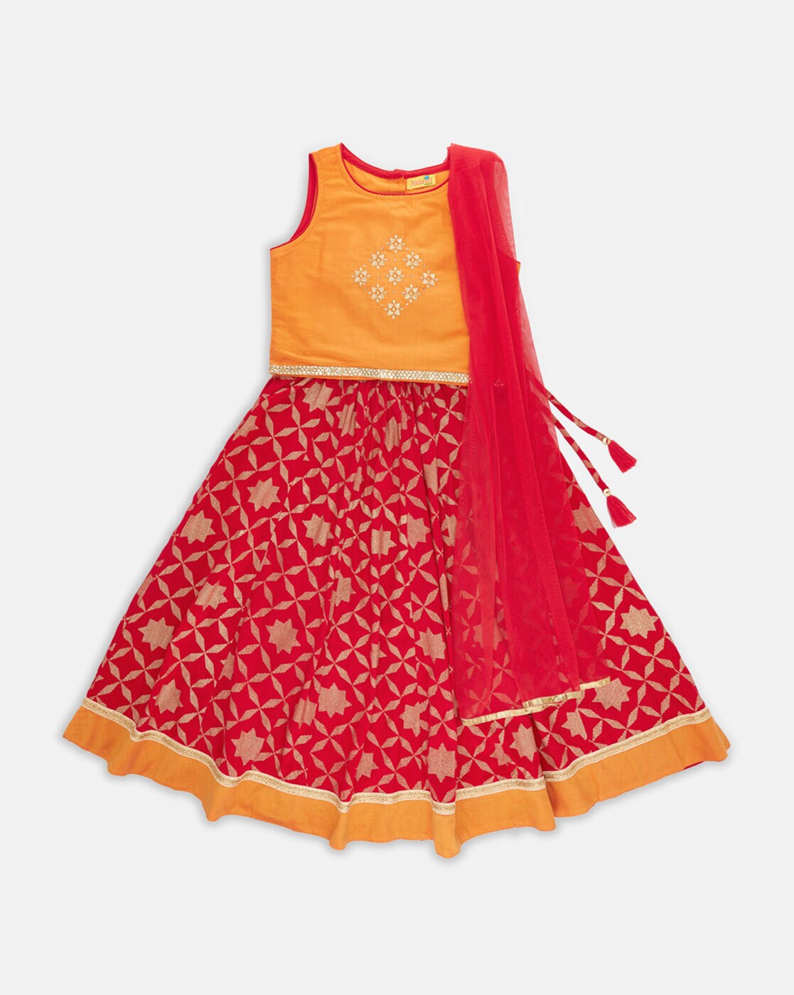 Akkriti by Pantaloons Girls Lehenga Choli Fusion Wear Embellished Lehenga,  Choli and Dupatta Set Price in India - Buy Akkriti by Pantaloons Girls Lehenga  Choli Fusion Wear Embellished Lehenga, Choli and Dupatta Set online at  Flipkart.com