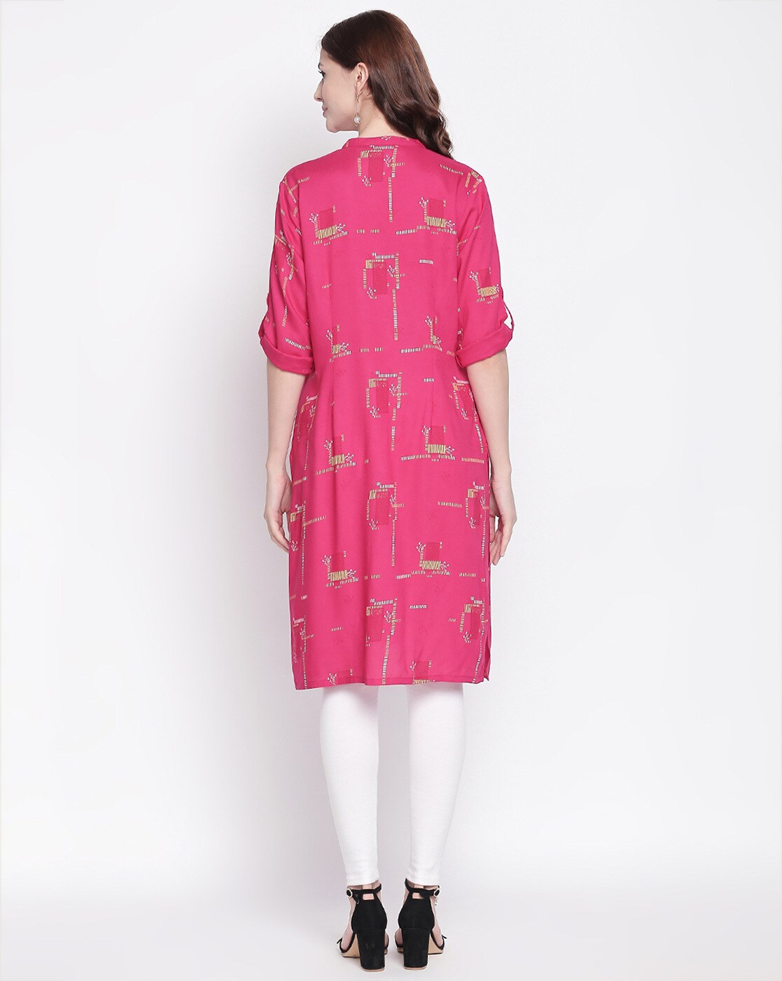 Buy Pink Kurtas for Women by Rangmanch by Pantaloons Online