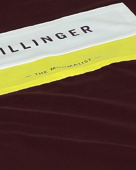 Buy Maroon Tshirts for Men by DILLINGER Online