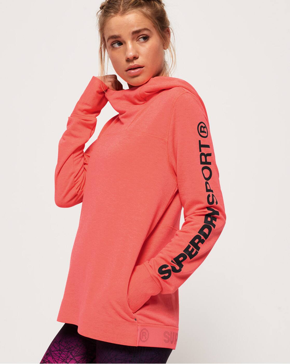 superdry cowl neck hoodie