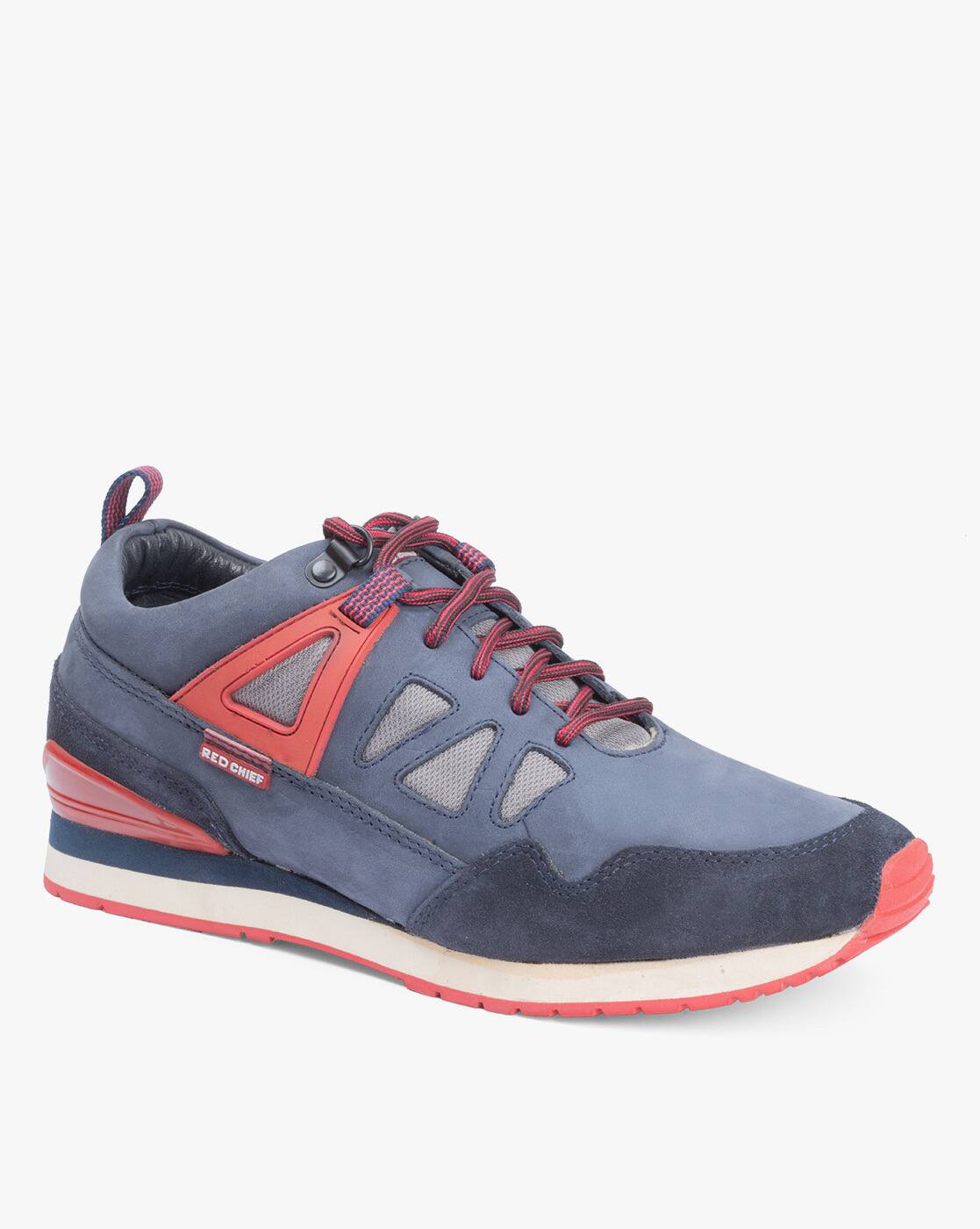 Buy Navy Blue Casual Shoes for Men by 
