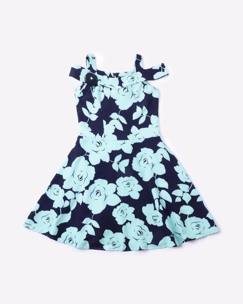 Buy Navy  Sea Green Dresses  Frocks for Girls by Tiny Girl Online   Ajiocom