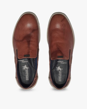 buckaroo men's leather sneakers
