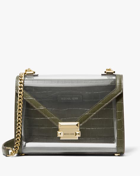 michael kors whitney clear bag