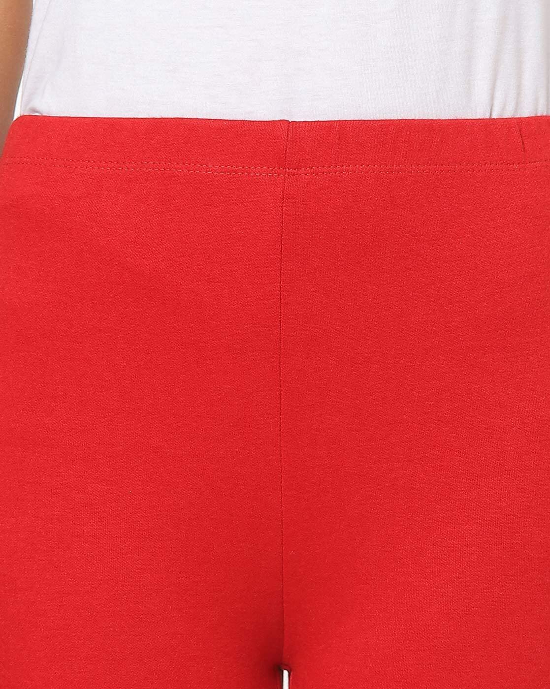 Buy Red Leggings for Women by AURELIA Online