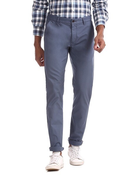 Buy Grey Trousers & Pants for Men by Arrow Sports Online | Ajio.com