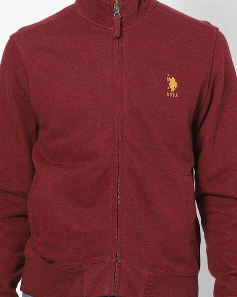 Buy Maroon Sweatshirt Hoodies For Men By U S Polo Assn Online Ajio Com