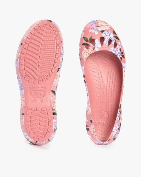 Buy Pink Flat Shoes for Women by CROCS Online Ajio