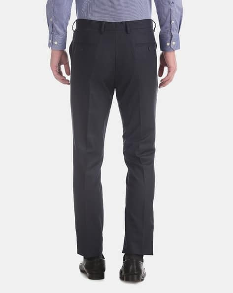 Mid-Waist Tapered Fit Trousers (Image - 2)