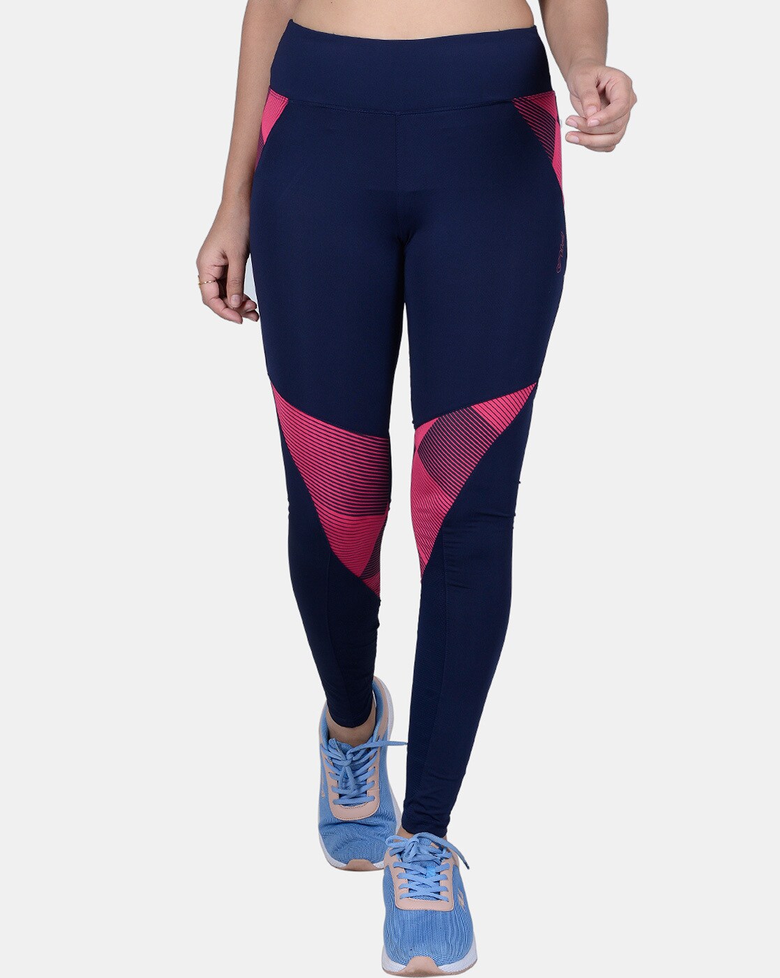 fila colour block leggings