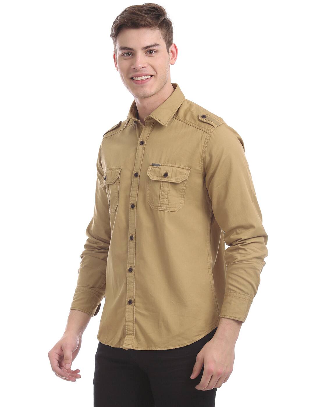 us polo double pocket shirts