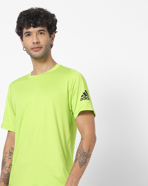 Buy Green Tshirts Men by ADIDAS | Ajio.com