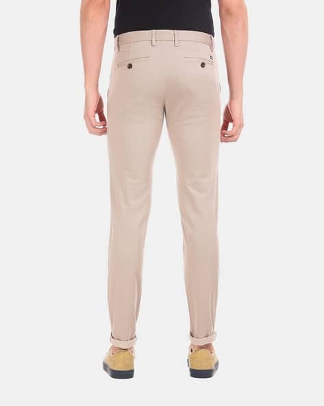 Flat-Front Trousers with Insert Pockets (Image - 2)