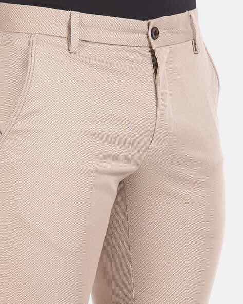 Flat-Front Trousers with Insert Pockets (Image - 1)