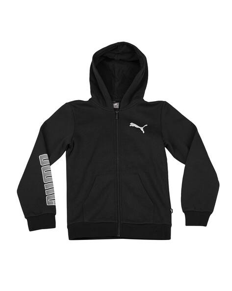 KA Sweat Zip-Front Hooded Jacket