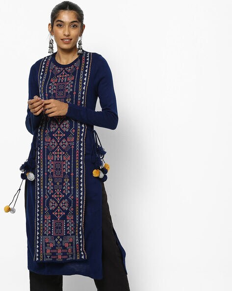 global desi winter kurta