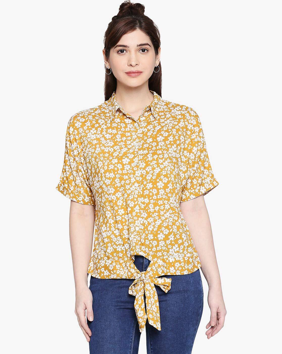 floral print shirts womens online india