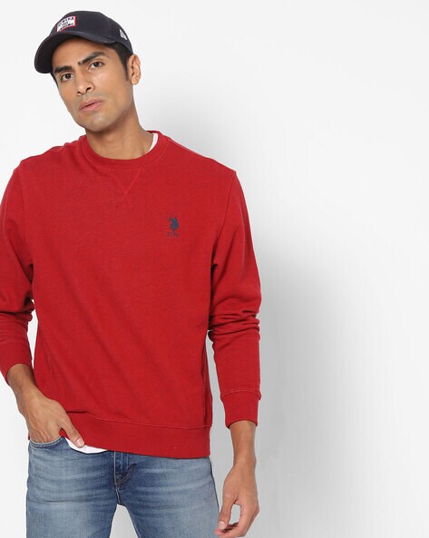 Buy Red Sweatshirt & Hoodies for Men by U.S. Polo Assn. Online