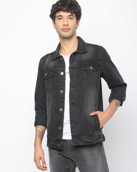 Buy Black Jackets \u0026 Coats for Men by 