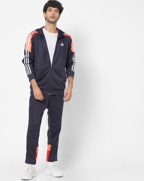 Navy Blue Tracksuits for Men by ADIDAS 