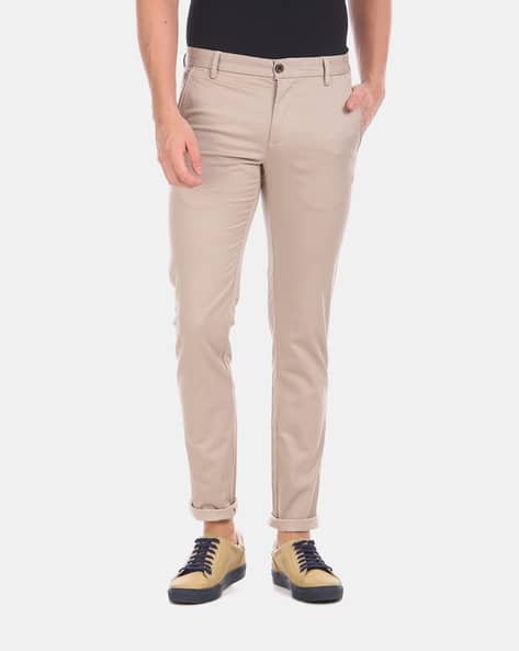 Flat-Front Trousers with Insert Pockets (Image - 3)