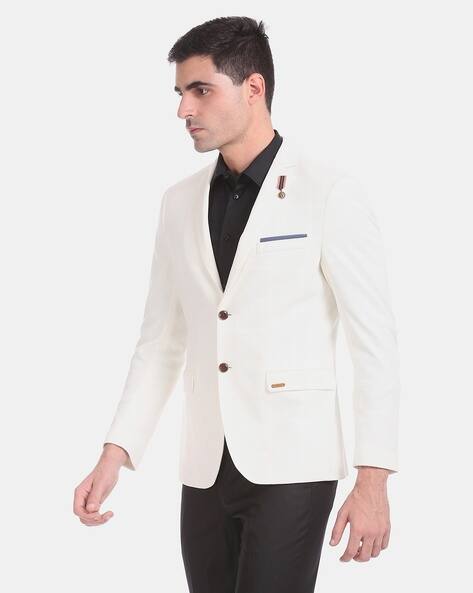 arrow white blazer