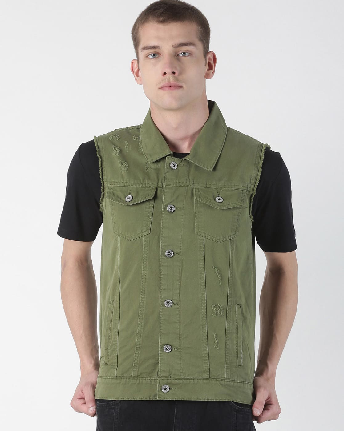 Buy Olive Green Jackets \u0026 Coats for Men 