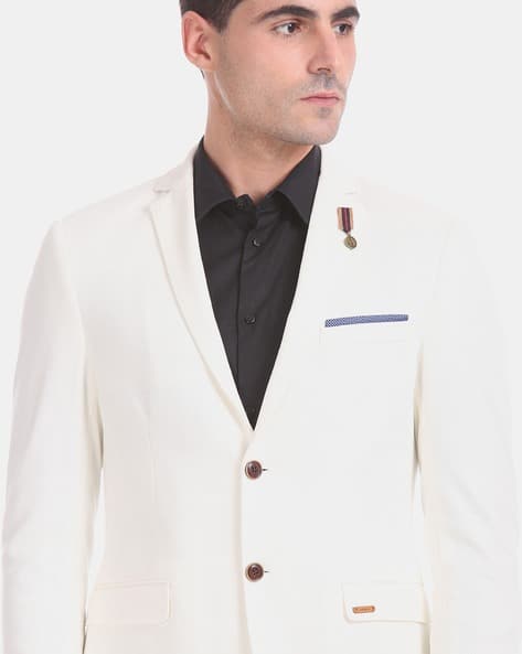 arrow white blazer
