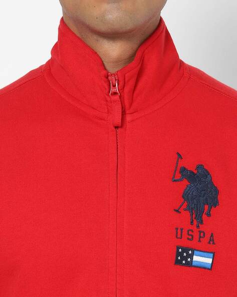 Buy Red Sweatshirt Hoodies For Men By U S Polo Assn Online Ajio Com