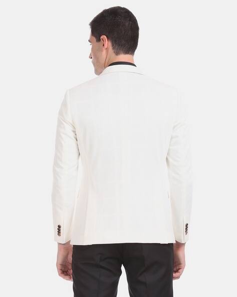 arrow white blazer